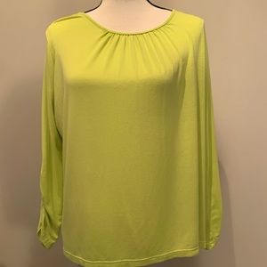Beautiful Shirred Sleeve Top by Multiples